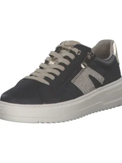 Schnürschuhe in black comb>Marco Tozzi