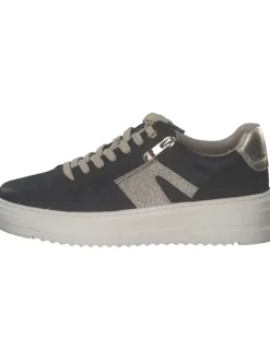 Schnürschuhe in black comb>Marco Tozzi