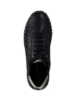 Marco Tozzi Schnürschuhe^Schnürschuhe in black comb