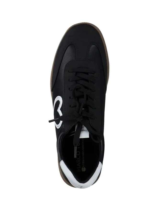 Marco Tozzi Schnürschuhe^Schnürschuhe in black/white