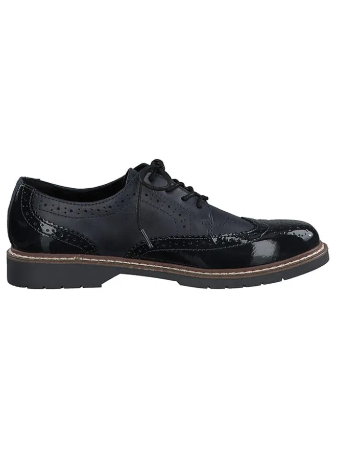 s.Oliver Schnürschuhe^Schnürschuhe in Dunkelblau