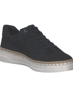 Schnürschuhe in NAVY NUBUC><noscript><img width=