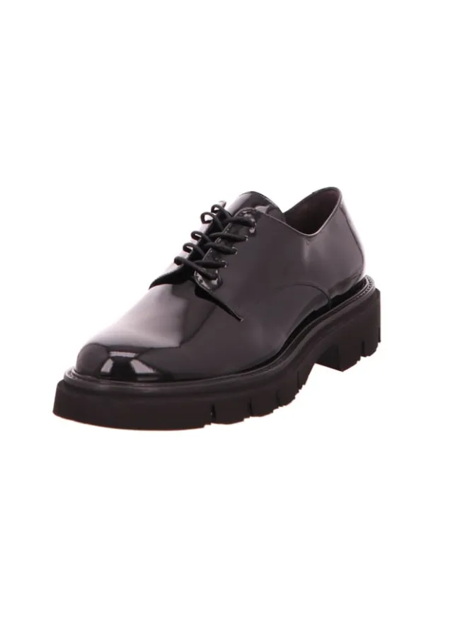 Luca Grossi Schnürschuhe^Schnürschuhe in nero lack
