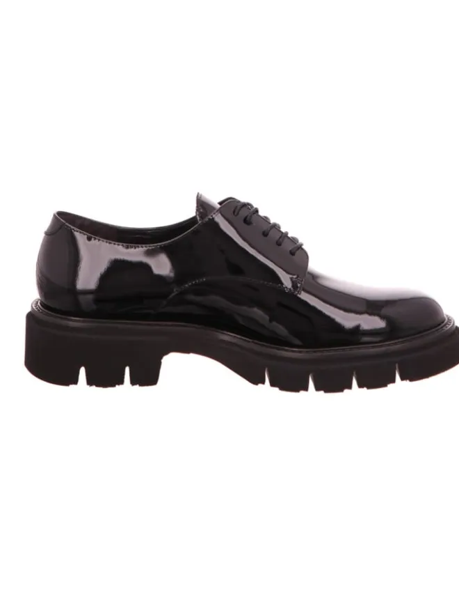 Luca Grossi Schnürschuhe^Schnürschuhe in nero lack