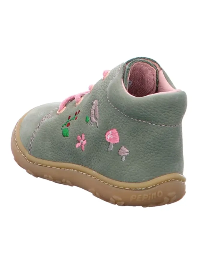 Schnürschuhe in Oliv>PEPINO Online