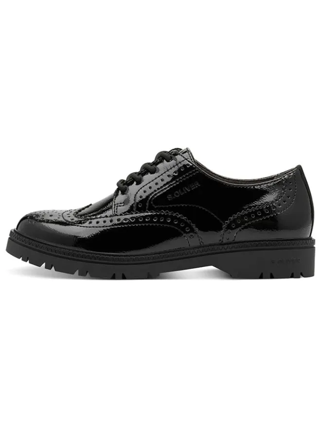 Schnürschuhe in Schwarz>s.Oliver Outlet