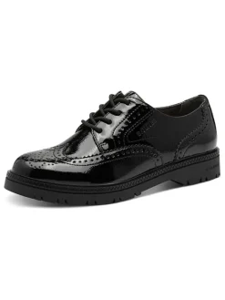 Schnürschuhe in Schwarz><noscript><img width=