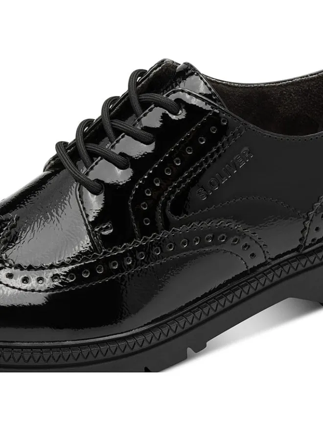 Schnürschuhe in Schwarz>s.Oliver Outlet