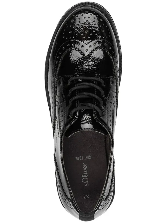 Schnürschuhe in Schwarz>s.Oliver Outlet