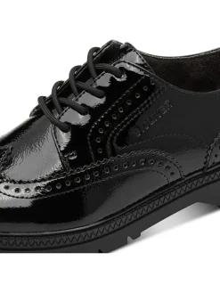 s.Oliver Schnürschuhe^Schnürschuhe in Schwarz