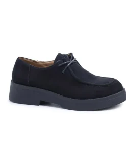 C'M Schnürschuhe^Schnürschuhe in Schwarz