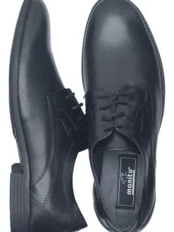 Schnürschuhe in schwarz><noscript><img width=