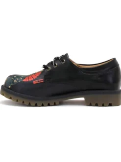 Schnürschuhe in Schwarz><noscript><img width=