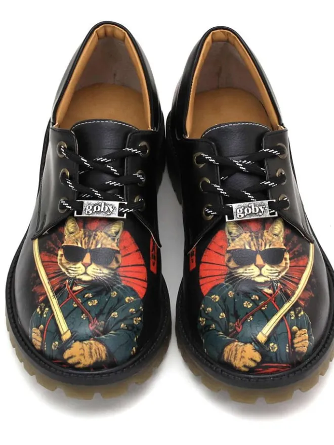 Schnürschuhe in Schwarz>Goby Outlet