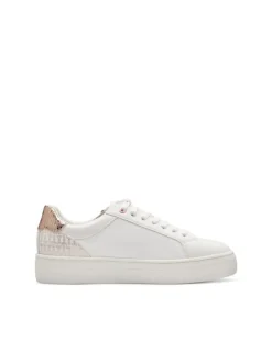 Schnürschuhe in WHT/ROSE GOLD><noscript><img width=