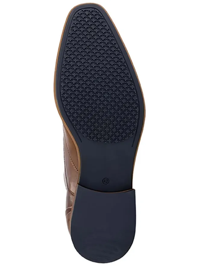 DENBROECK Schnürschuhe^Schnürschuhe "Platt St." in Hellbraun