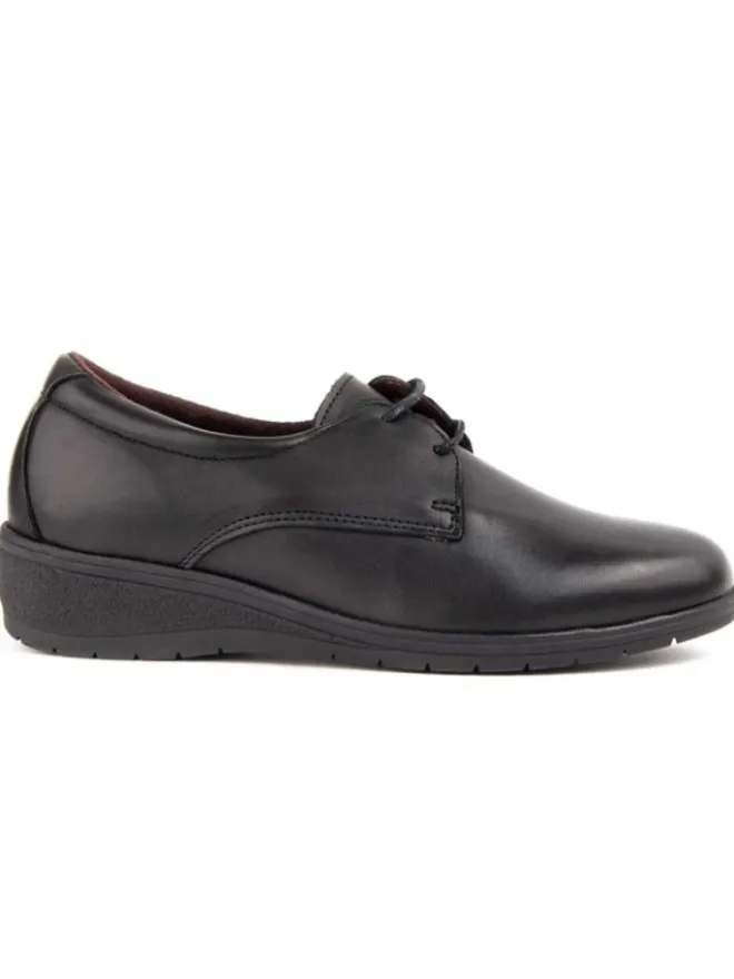 Schnürschuhe Wedge Anilav in Schwarz>Purapiel Online