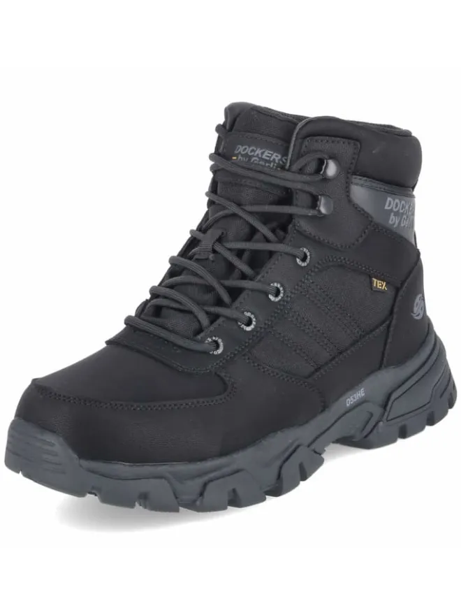 Schnürstiefel in schwarz>Dockers by Gerli Best