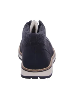 Schnürstiefel in schwarz/granit/schwarz>rieker Outlet