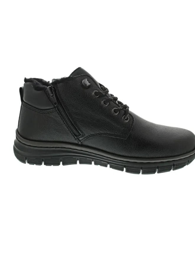 rieker Stiefel & Boots^Schnürstiefel Schwarz