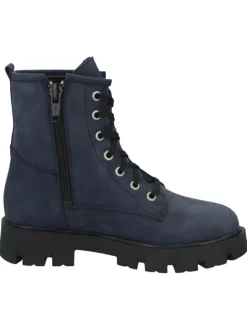 Däumling Stiefeletten·Hohe Stiefeletten^Schnürstiefel Stella in blau