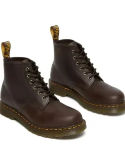 Schnür-Stiefeletten für Herren in braun>Dr. Martens Hot