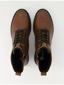 remonte Stiefeletten^Schnürstiefeletten in Braun