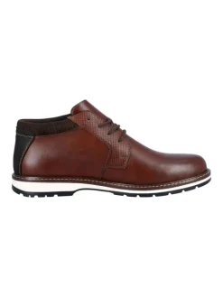 rieker Schnürschuhe^Schnürstiefeletten in Braun