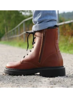palado Stiefeletten^Schnürstiefeletten in cognac