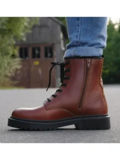 palado Stiefeletten^Schnürstiefeletten in cognac