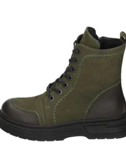 Schnürstiefeletten in khaki>manitu