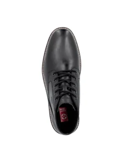 Schnürstiefeletten in Schwarz><noscript><img width=