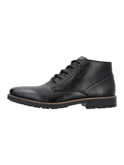 Schnürstiefeletten in Schwarz><noscript><img width=