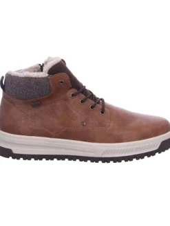 Schnürstiefeletten in toffee/braun/braun><noscript><img width=