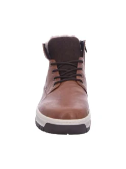 Schnürstiefeletten in toffee/braun/braun><noscript><img width=
