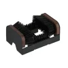 Schuhabstreifer in Schwarz/ Braun>relaxdays Clearance