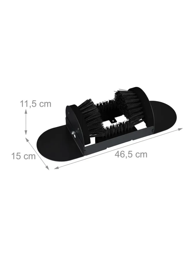 Schuhabstreifer in Schwarz>relaxdays New