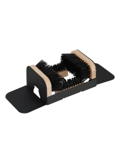relaxdays Schuhpflege Und Mehr|Schuhpflege Und Mehr^Schuhabstreifer in Schwarz/ Natur