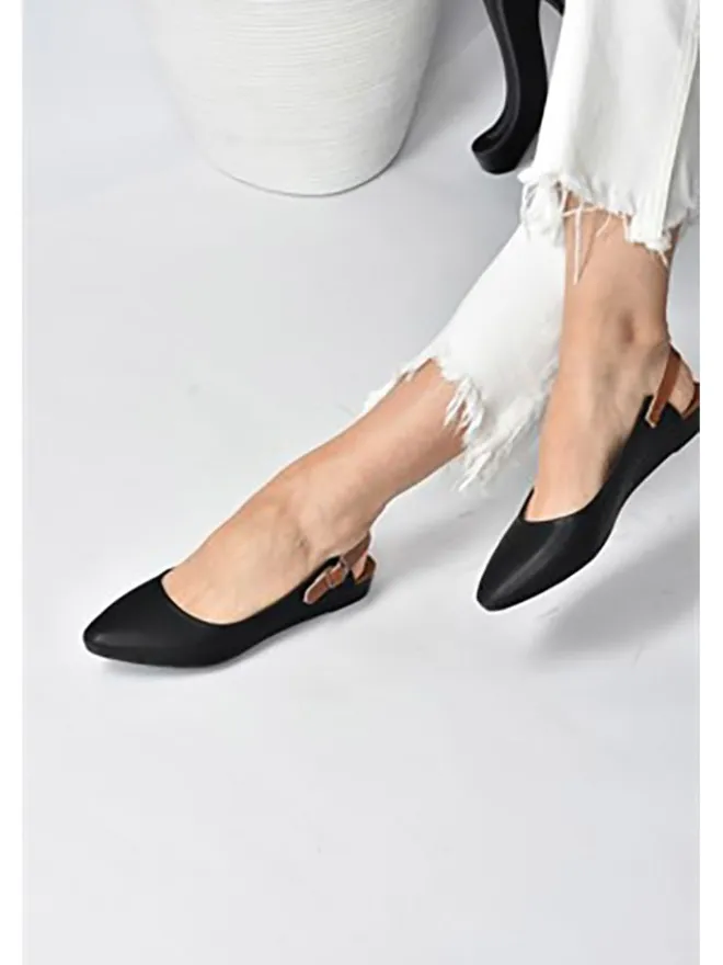 Fox Ballerinas^Sling-Ballerinas in Schwarz