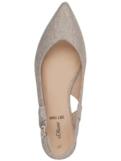 s.Oliver Ballerinas^Sling-Ballerinas in Silber