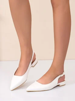 Sling-Ballerinas in Weiß>Sixth Sens Clearance