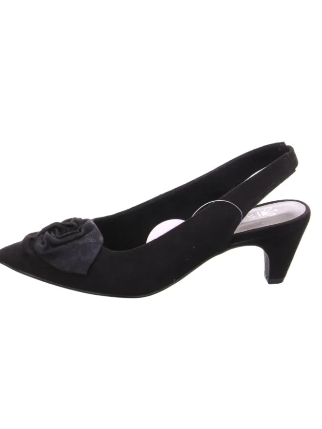 Sling-Pumps für Damen in schwarz>Franz Ferdinand Hot