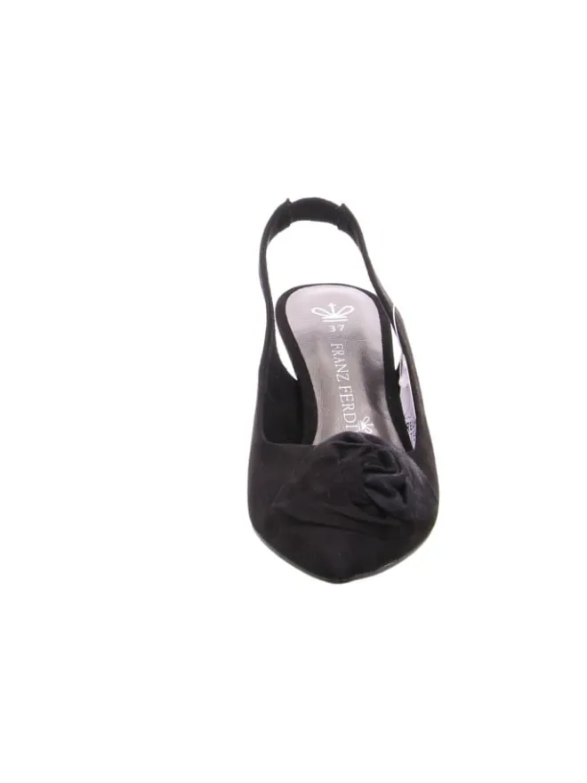 Sling-Pumps für Damen in schwarz>Franz Ferdinand Hot