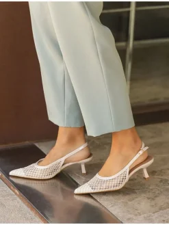 Slingpumps in Beige>Belucci Discount