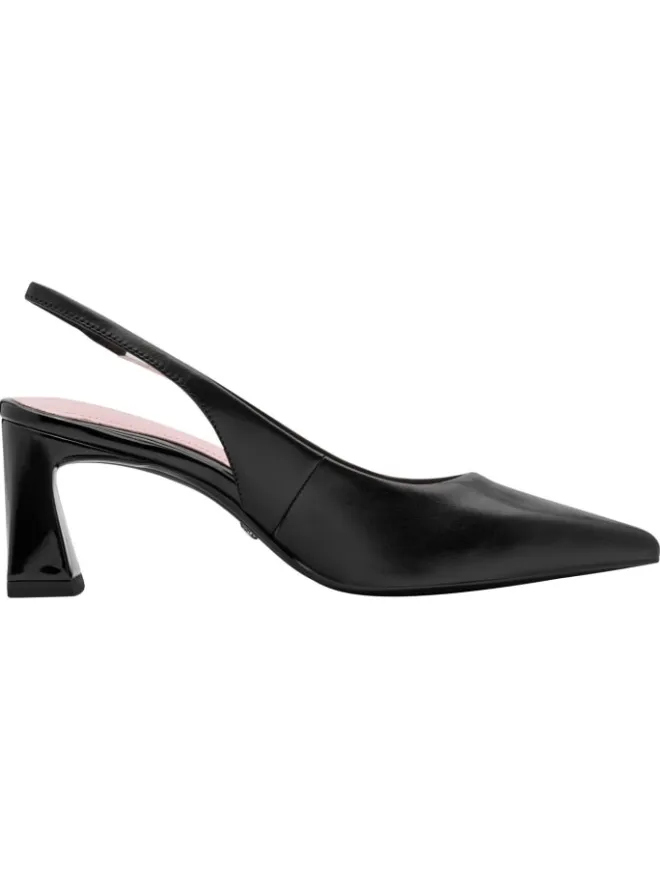 Tamaris Pumps^Slingpumps in BLACK LEATHER
