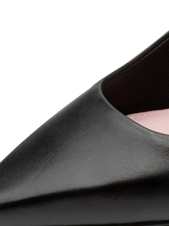 Tamaris Pumps^Slingpumps in BLACK LEATHER