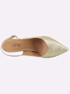 Heine Pumps^Slingpumps in goldfarben