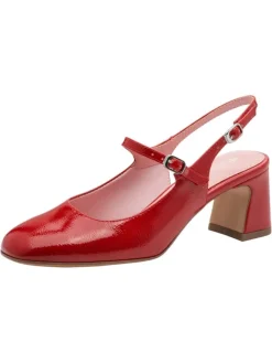 Tamaris Pumps^Slingpumps in RED PATEN