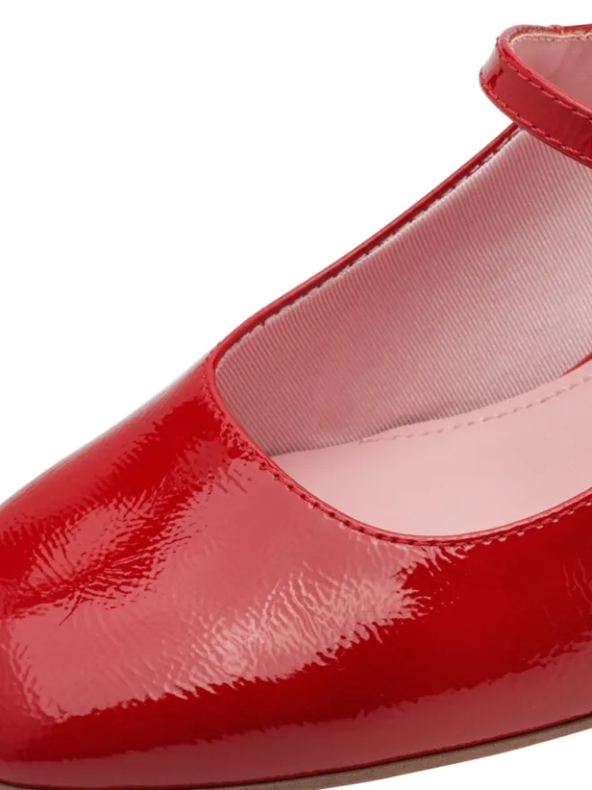 Tamaris Pumps^Slingpumps in RED PATEN