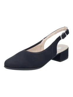 Slingpumps in Schwarz>rieker Best
